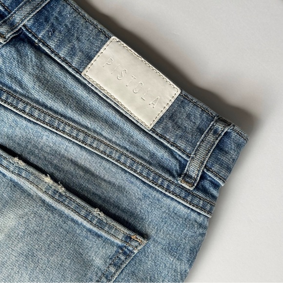 Pistola Winston High Rise Cut Off Short in Vanity | REVOLVE Size 27 - Picture 9 of 10